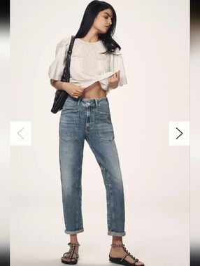 Pilcro Anthro The Wanderer Mid-rise Relaxed Jeans 25 Hipster Festival